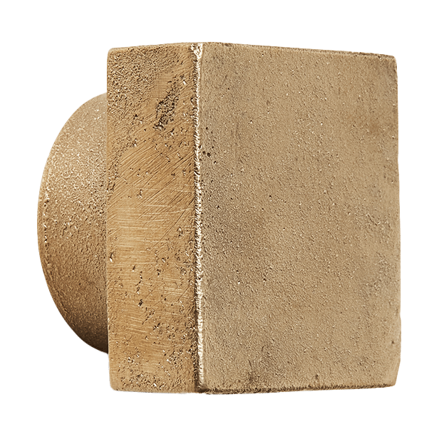 Gancho Square large, Casted brass Ferm Living