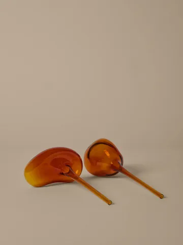 Globo de irrigação de plantas Mercury 2 unid. - Âmbar, 12x18,5 cm - Ferm Living