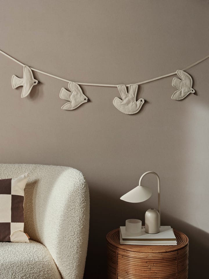 Grinalda Swif bird 220 cm - Undyed - ferm LIVING