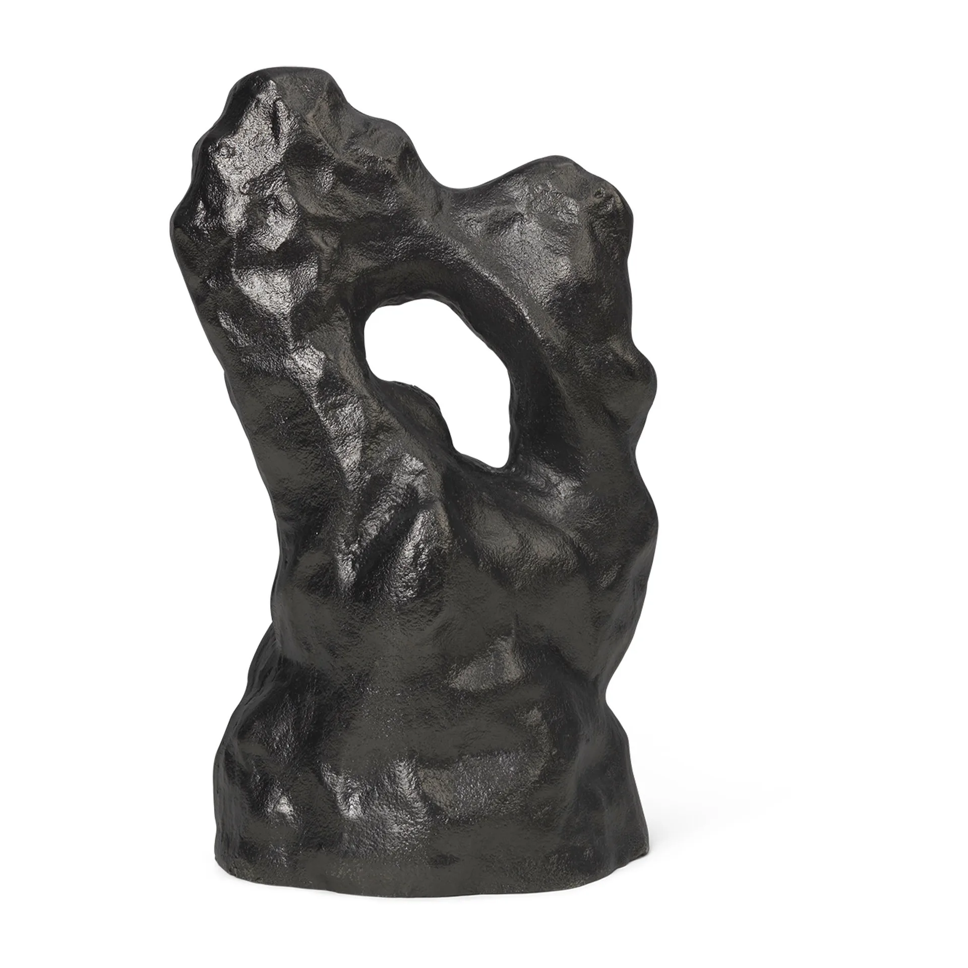 Grotto escultura, Alumínio Preto Ferm Living