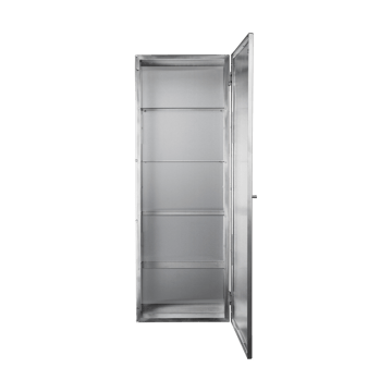 Haze armário de parede 35x100 cm - Stainless steel - Ferm Living
