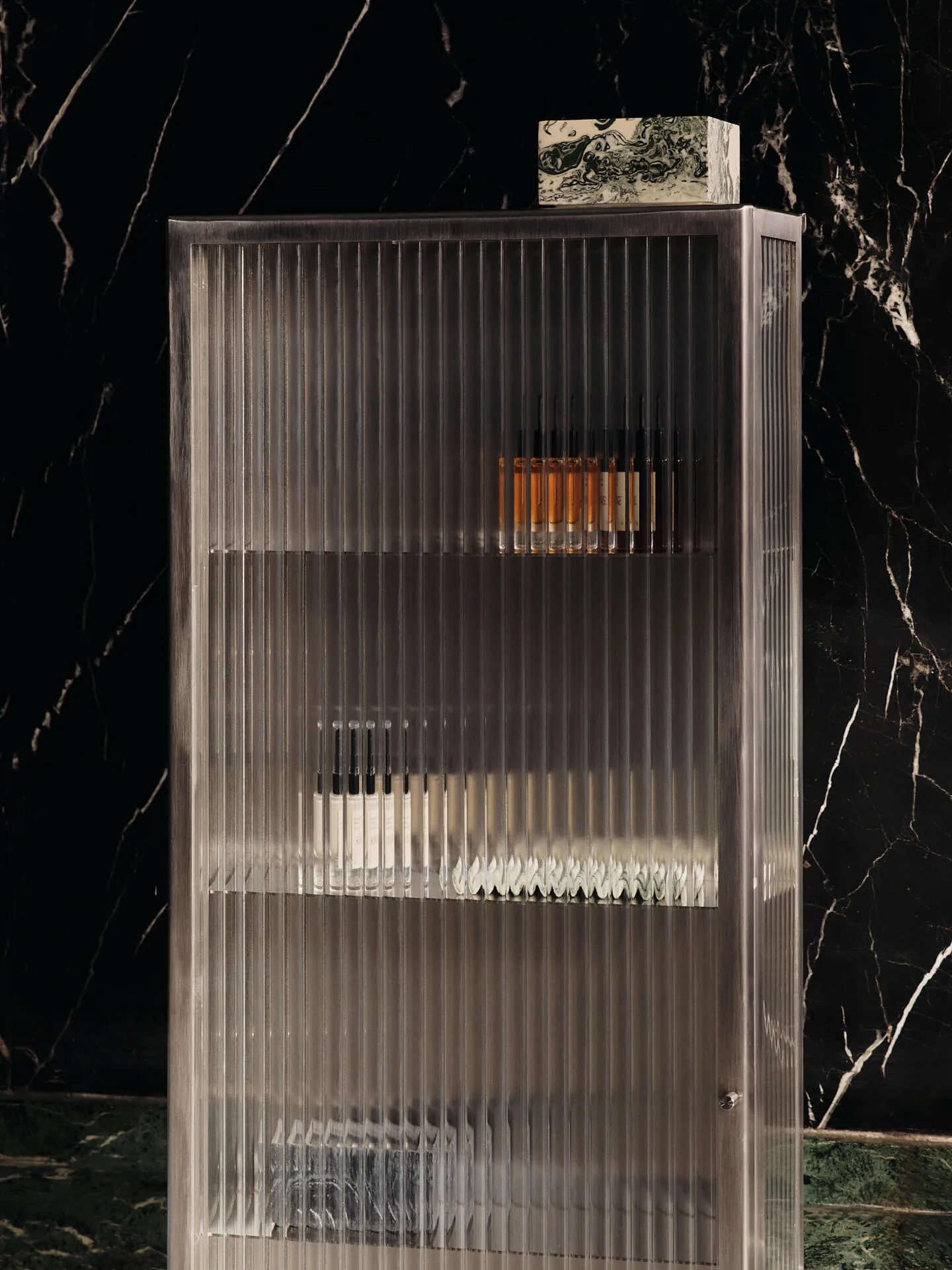 Haze armário de parede 35x100 cm, Stainless steel Ferm Living