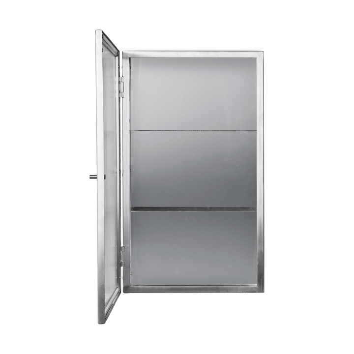 Haze armário de parede, Reeded glass - stainless steel Ferm Living