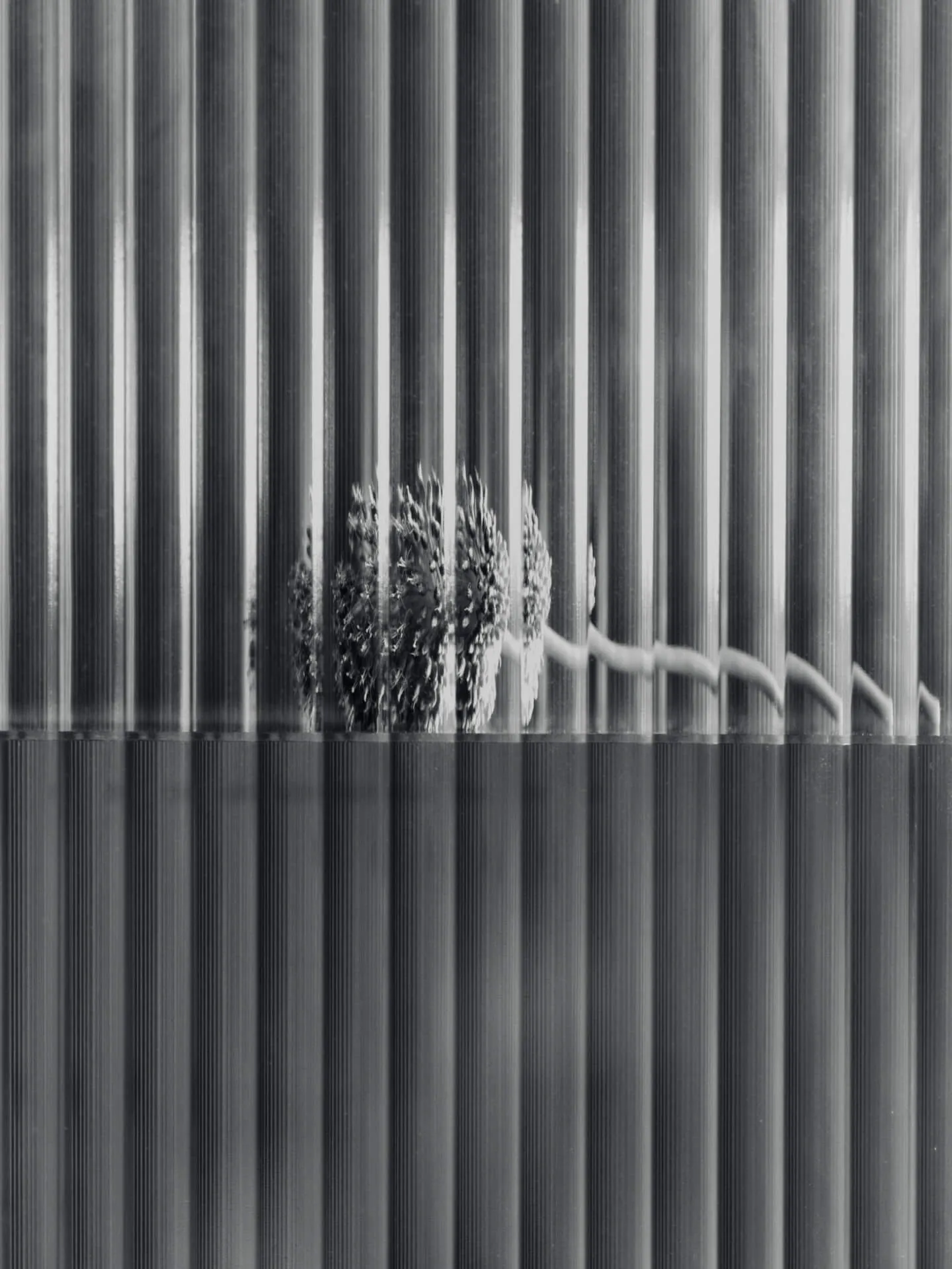 Haze armário de parede, Reeded glass - stainless steel Ferm Living