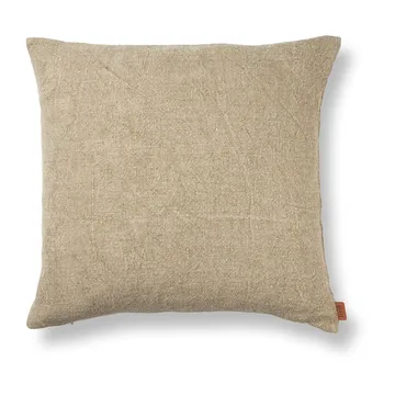 Heavy Linen almofada 50x50 cm - Natural - Ferm Living