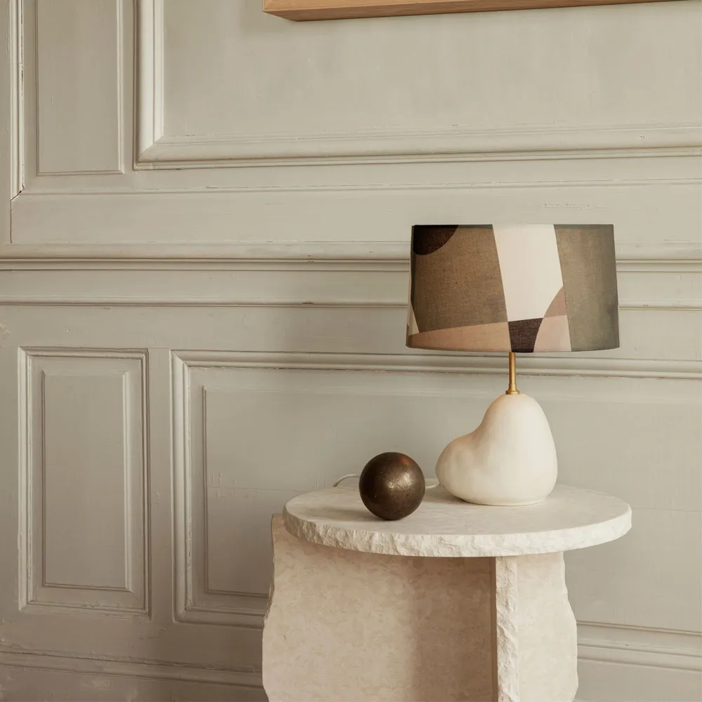 Hebe pé para candeeiro, Cinza escuro, grande Ferm Living