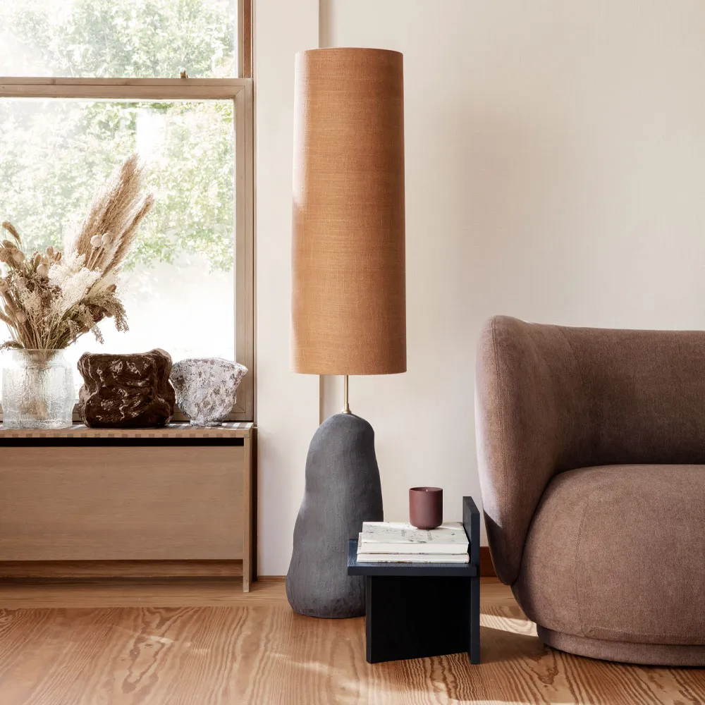 Hebe pé para candeeiro, Cinza escuro, grande Ferm Living