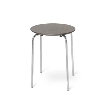 Herman banco - Carvalho escuro, suporte de aço preto - Ferm Living