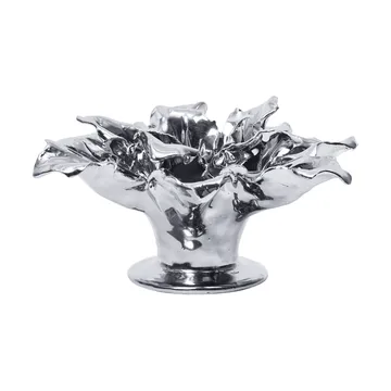 Holly Leaf castiçal - Silver, 7 cm - Ferm Living