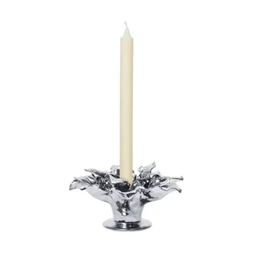 Holly Leaf castiçal - Silver, 7 cm - Ferm Living