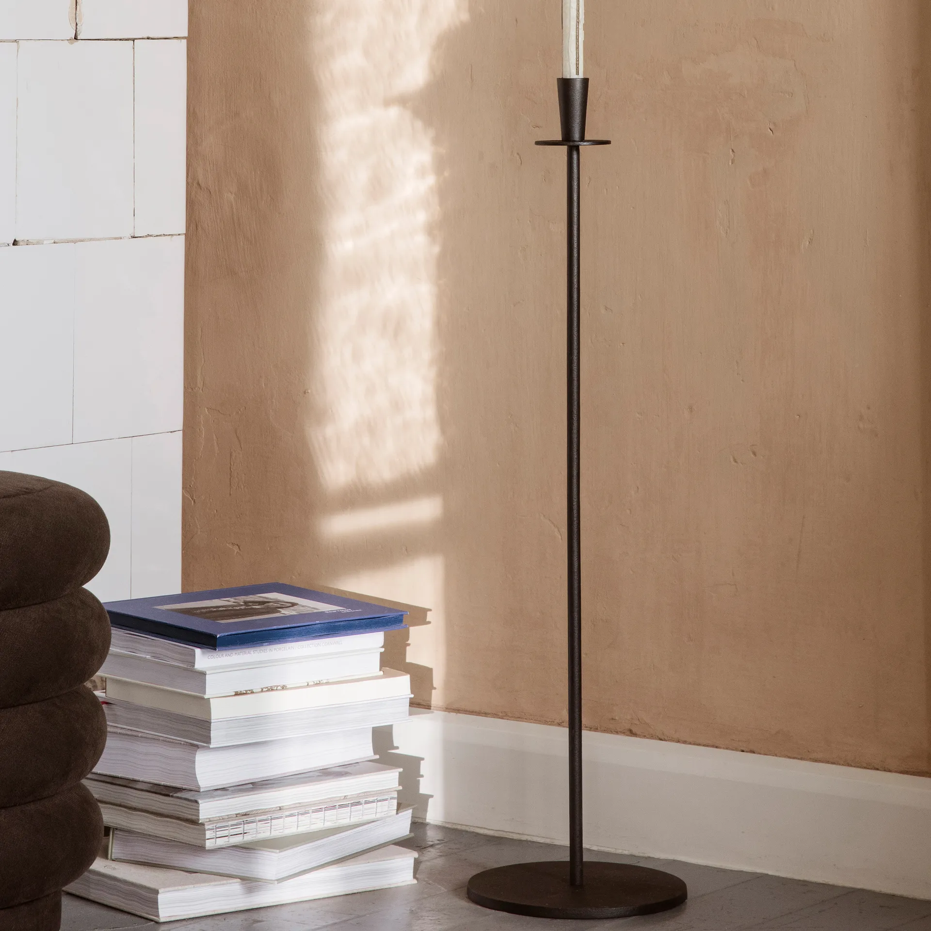 Hoy castiçais - alto 86 cm, Preto Ferm Living