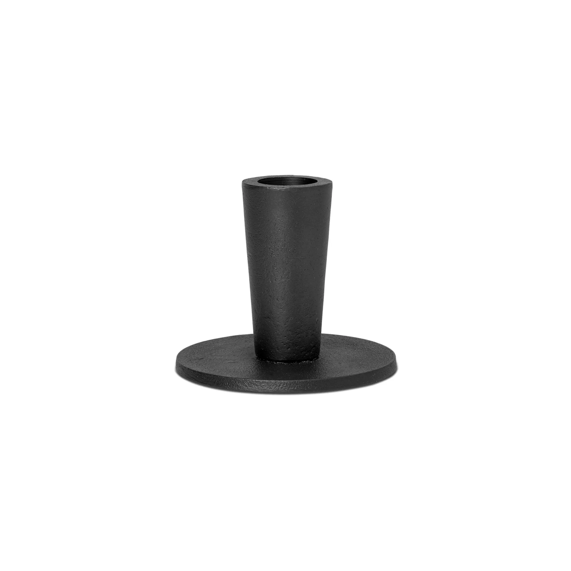 Hoy castiçais -baixo 6.4 cm, Preto Ferm Living