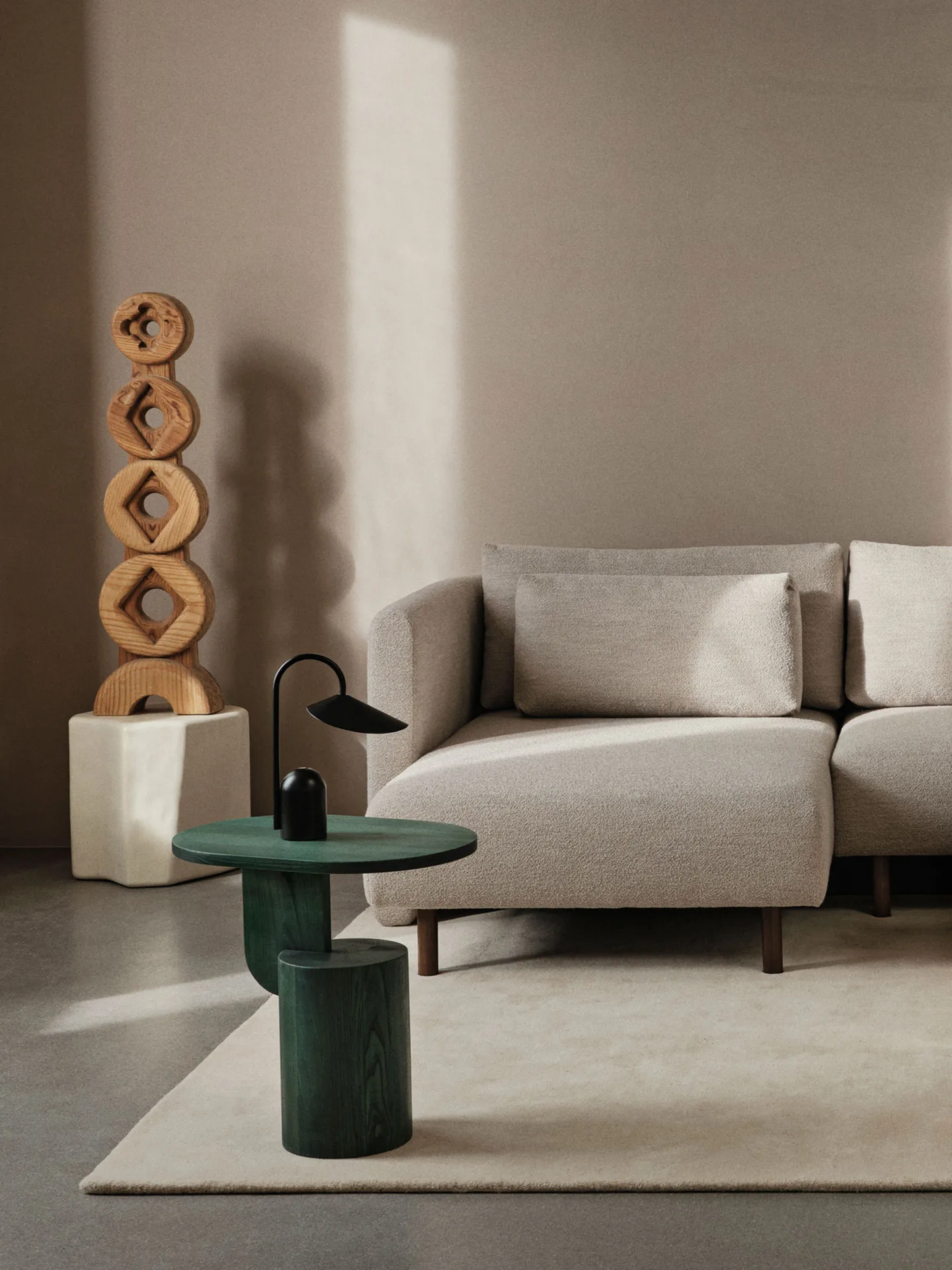 Insert mesa de apoio, Myrtle Green Stained Ferm Living