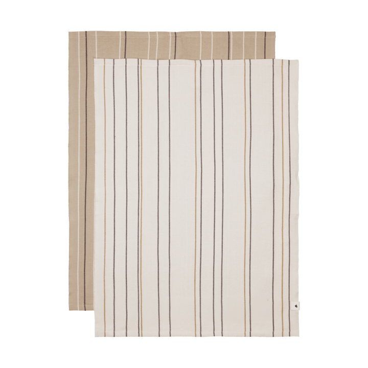 Ito pano de cozinha 50x70 cm 2 unidades - Parchment-cashmere - Ferm Living