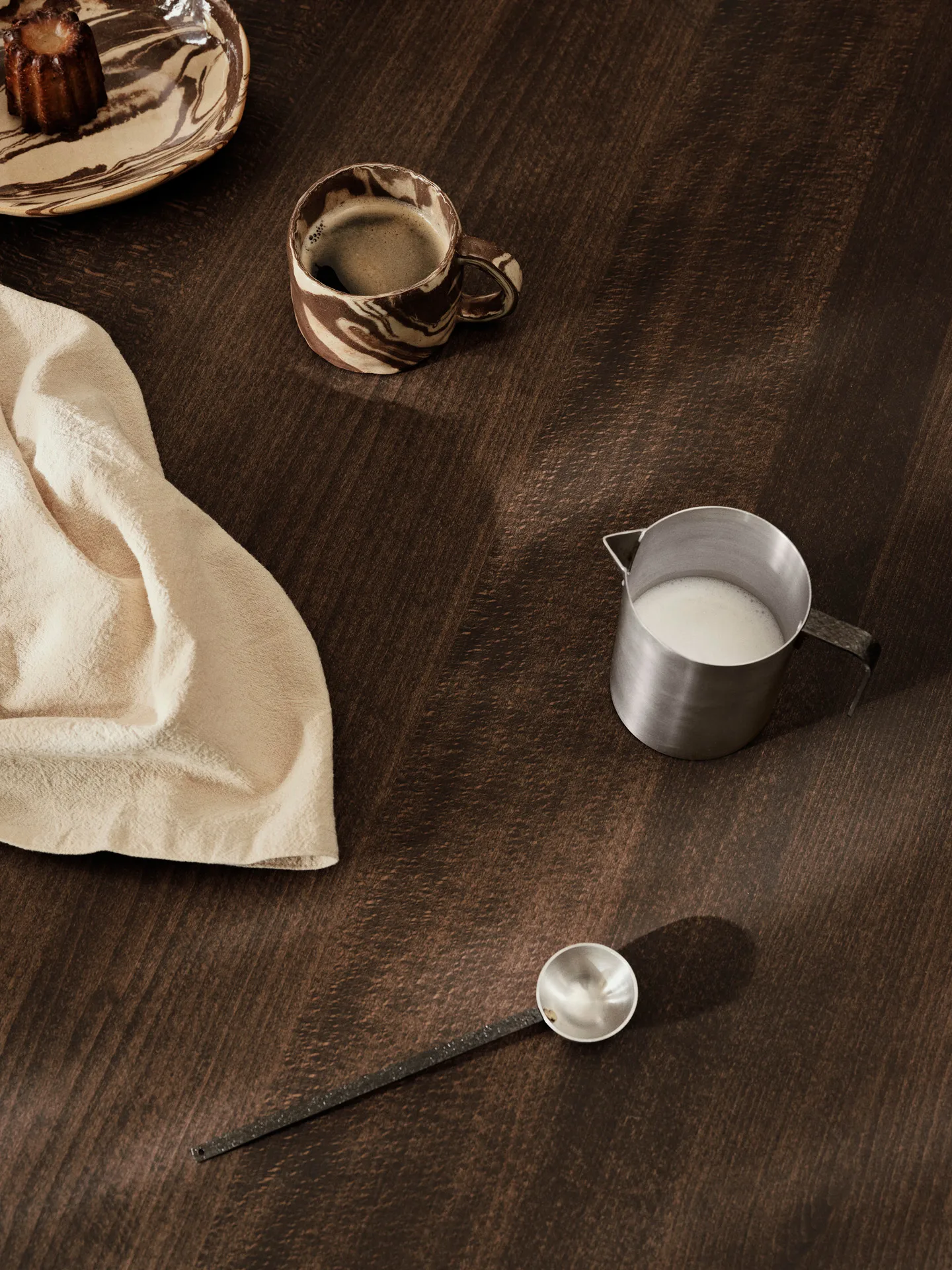 Jarro de leite Obra 40 cl, Stainless Steel Ferm Living