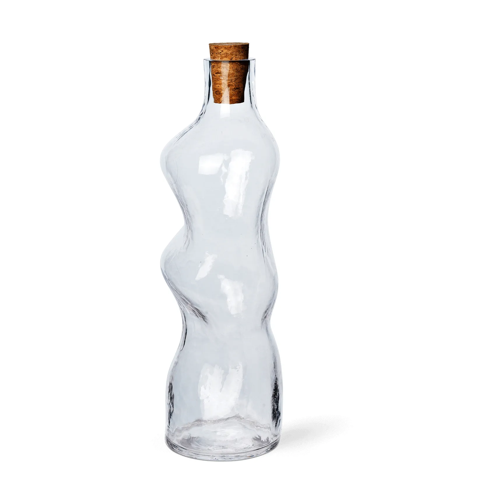 Jarro Dimple 1 L, Clear Ferm Living