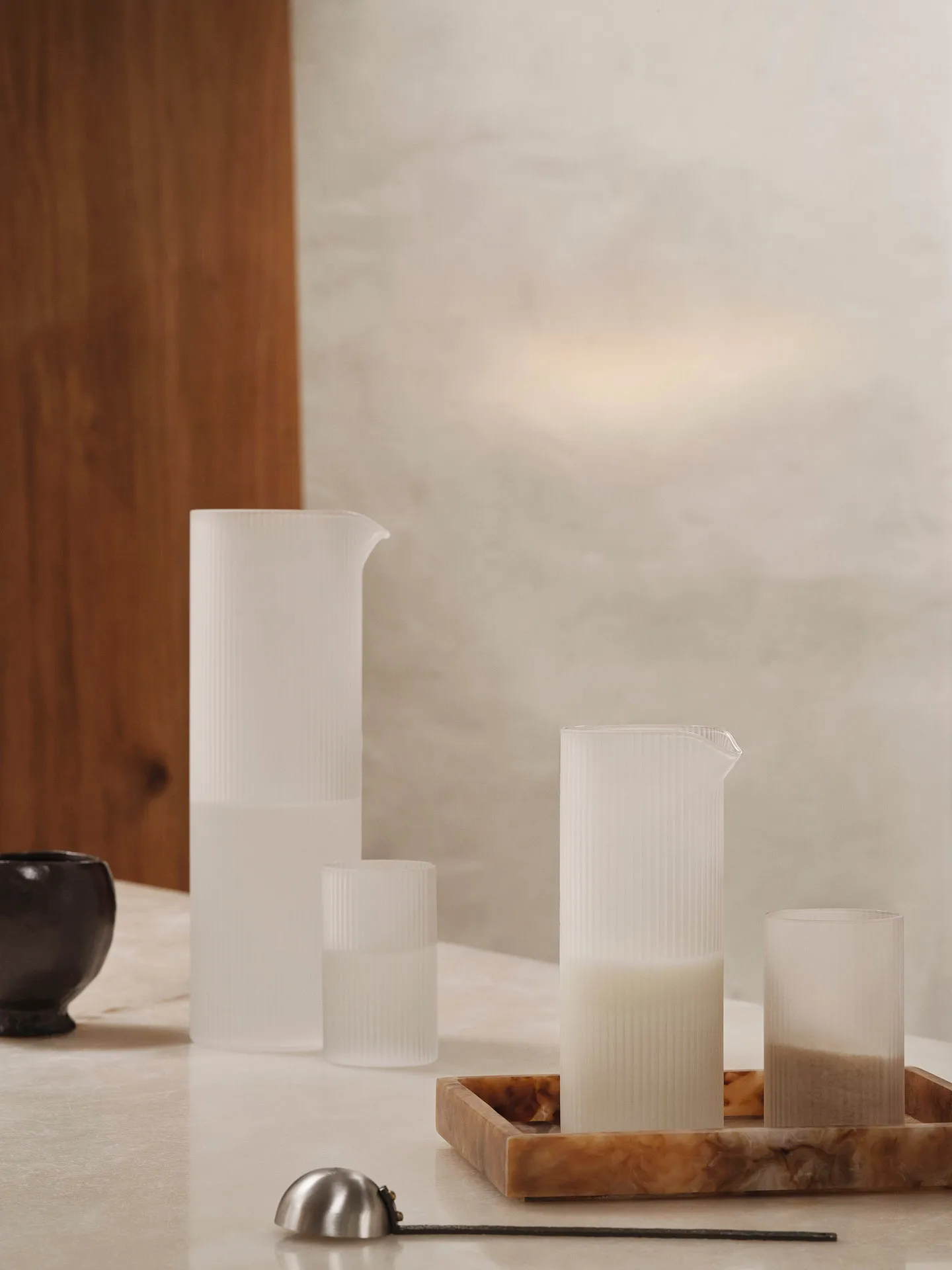 Jarro Ripple 1,12 L, Frosted Ferm Living
