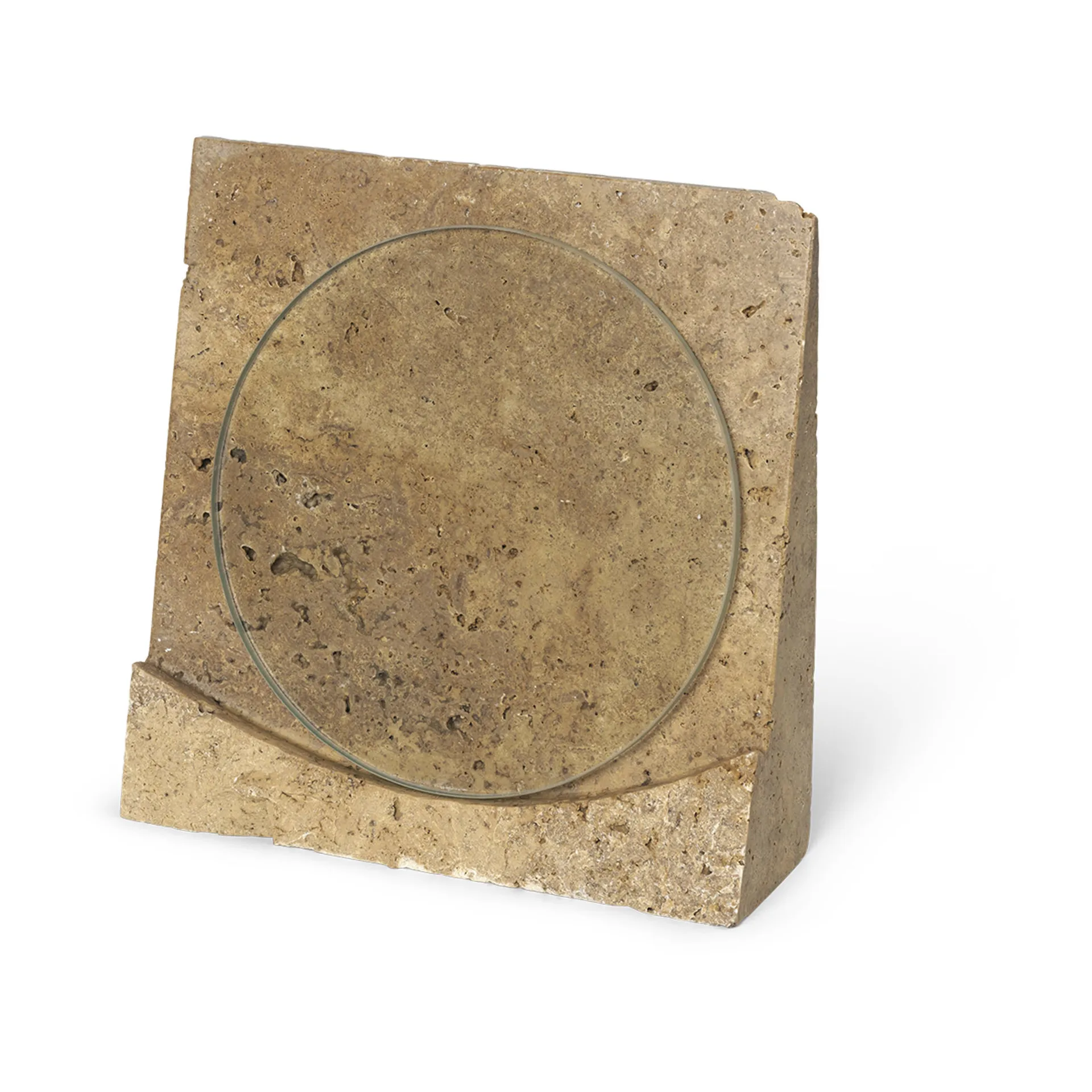 Klint quadro 18x18 cm, Bege travertina Ferm Living