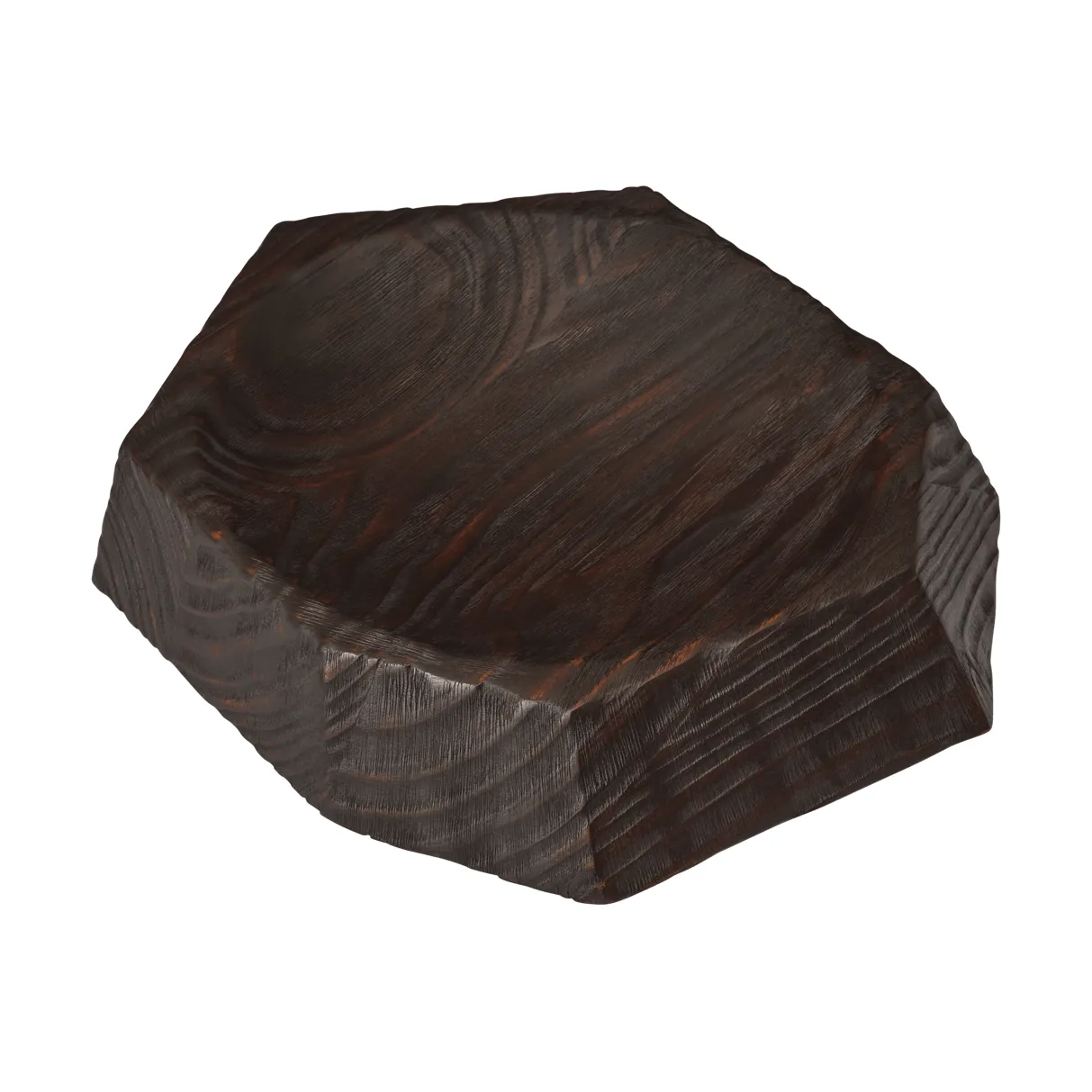 Koh centro de mesa prato decorativo, Castanho escuro, 35 cm Ferm Living