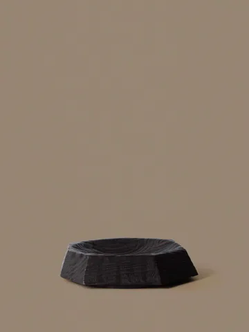 Koh centro de mesa prato decorativo - Castanho escuro, 35 cm - Ferm Living