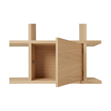 Kona estante com módulo de armário - Natural - Ferm Living