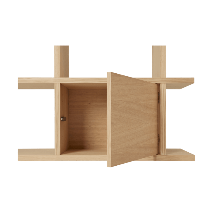 Kona estante com módulo de armário, Natural Ferm Living