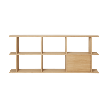 Kona estante com módulo de armário - Natural - Ferm Living