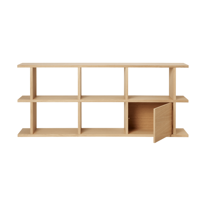 Kona estante com módulo de armário, Natural Ferm Living