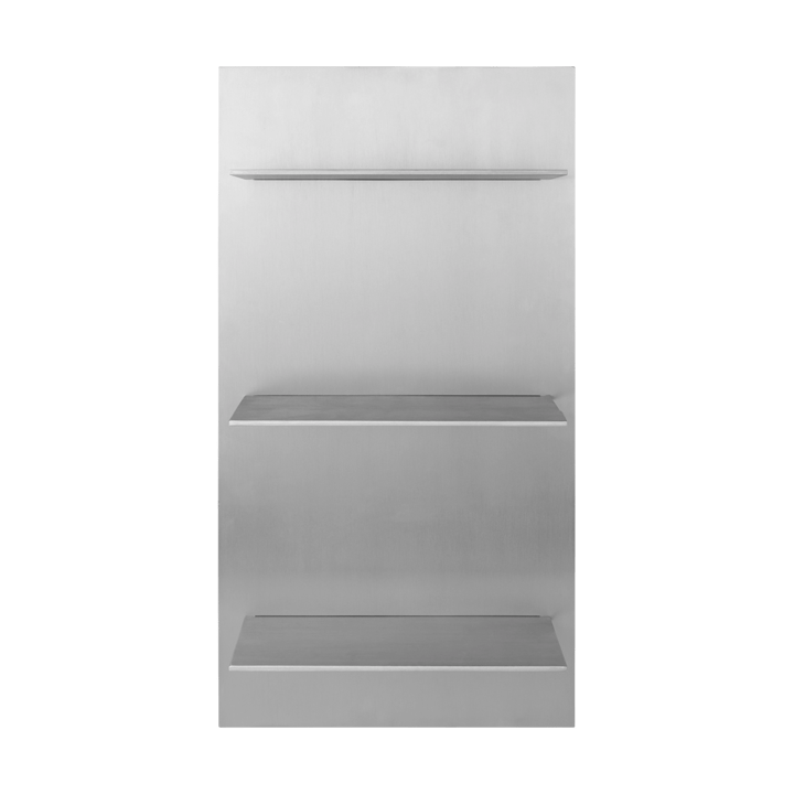 Lager prateleira de parede tripla pequena - Aluminium - Ferm Living