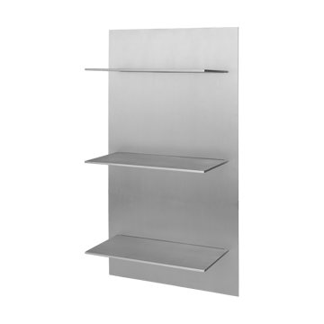 Lager prateleira de parede tripla pequena - Aluminium - Ferm Living