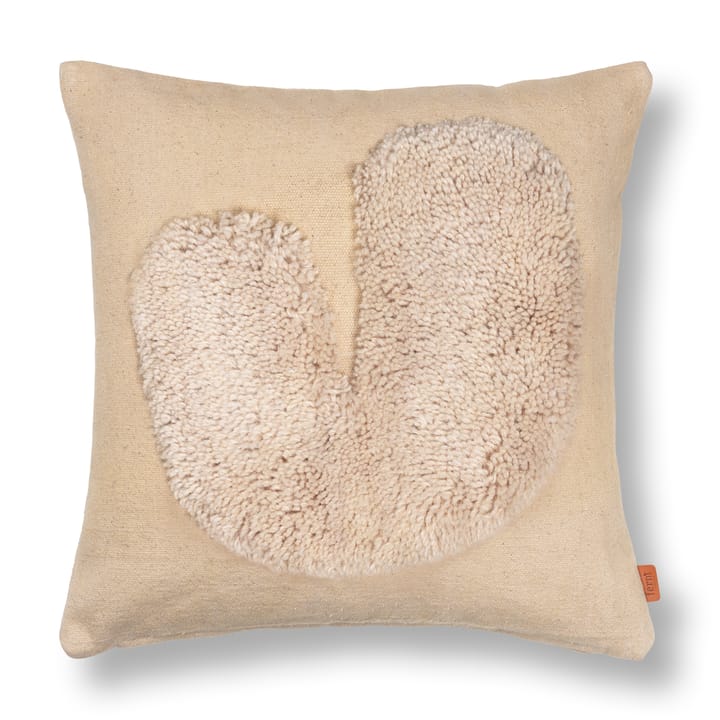 Lay almofada 50x50 cm - Sand / Off-white - Ferm Living