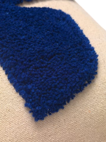 Lay almofada rectangular 40x60 cm - Sand/ Azul luminoso - Ferm Living