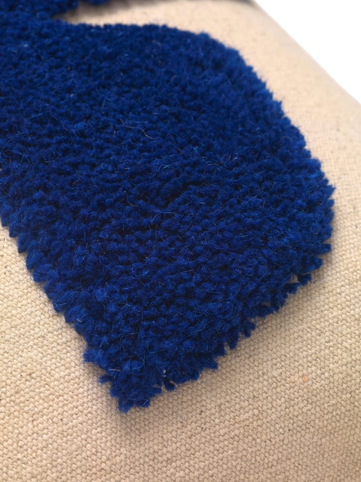 Lay almofada rectangular 40x60 cm, Sand/ Azul luminoso Ferm Living