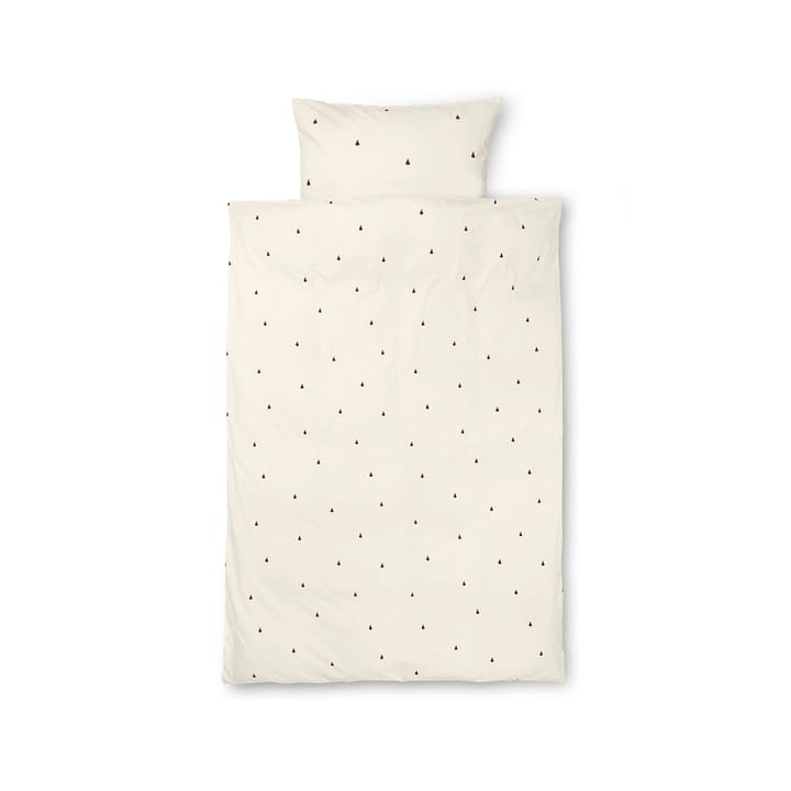 Lençóis de cama Pear 70x100 cm, Off white-cinnamon Ferm Living