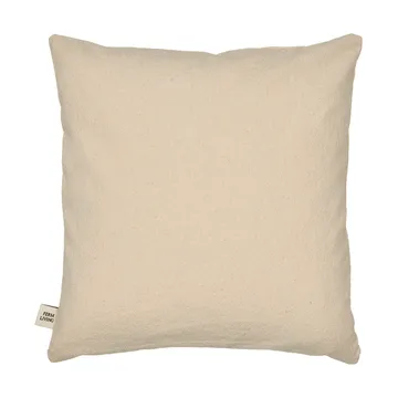 Lunden almofada - Off-white-dark chocolate, 30x30 cm - Ferm Living