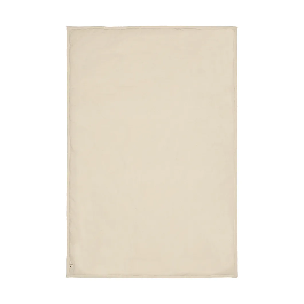 Lunden manta, Off-white-dark chocolate, 80x110 cm Ferm Living