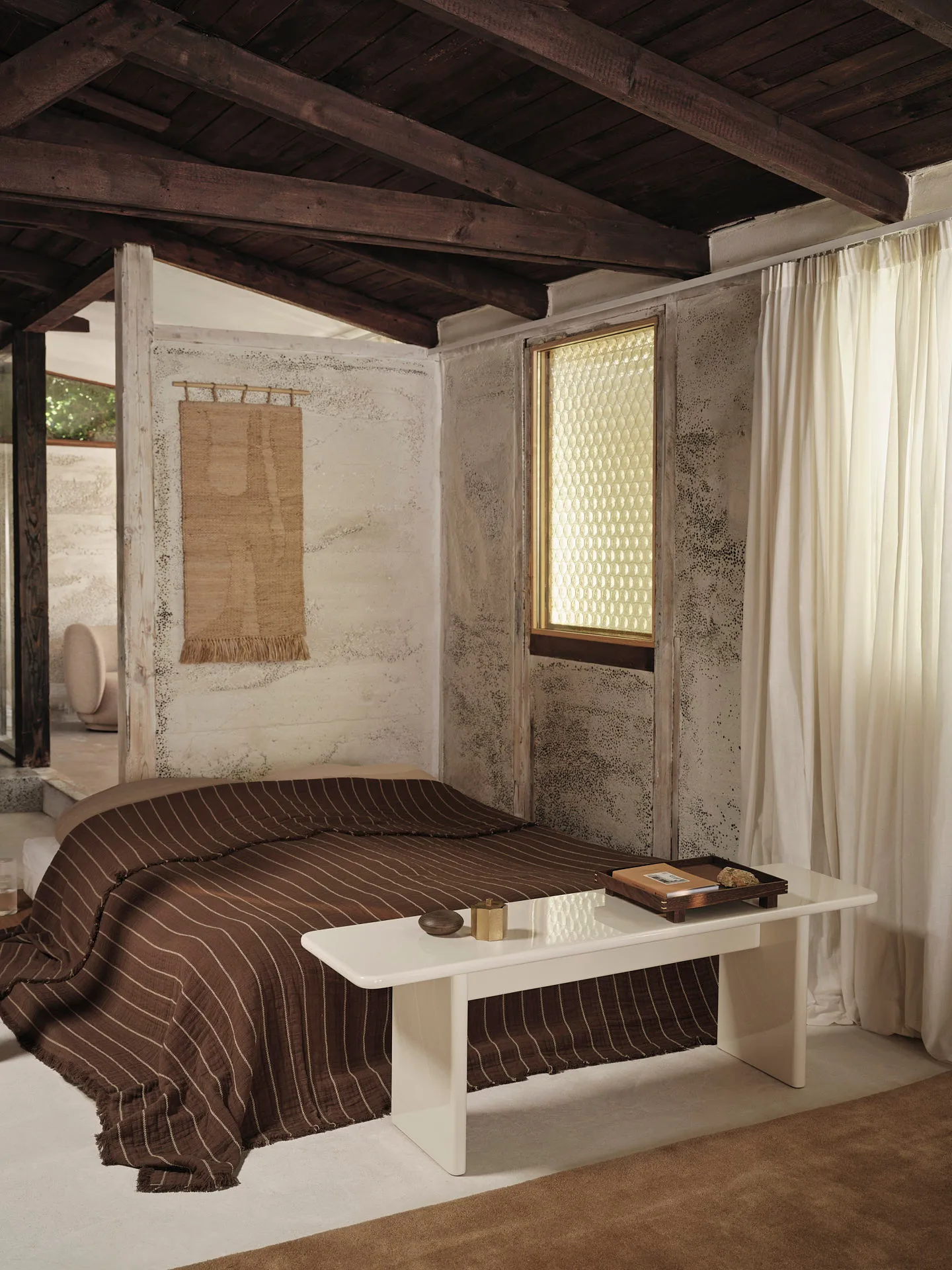 Manta Aires 240x250 cm, Stone Ferm Living