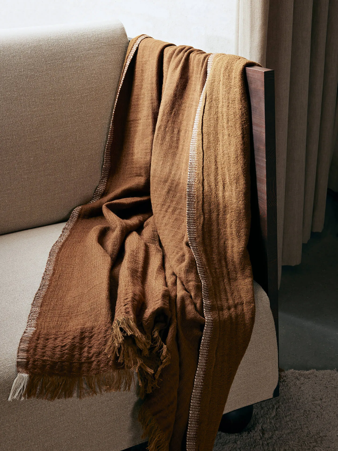 Manta Weaver 120x170 cm, Alga Açucareira Ferm Living