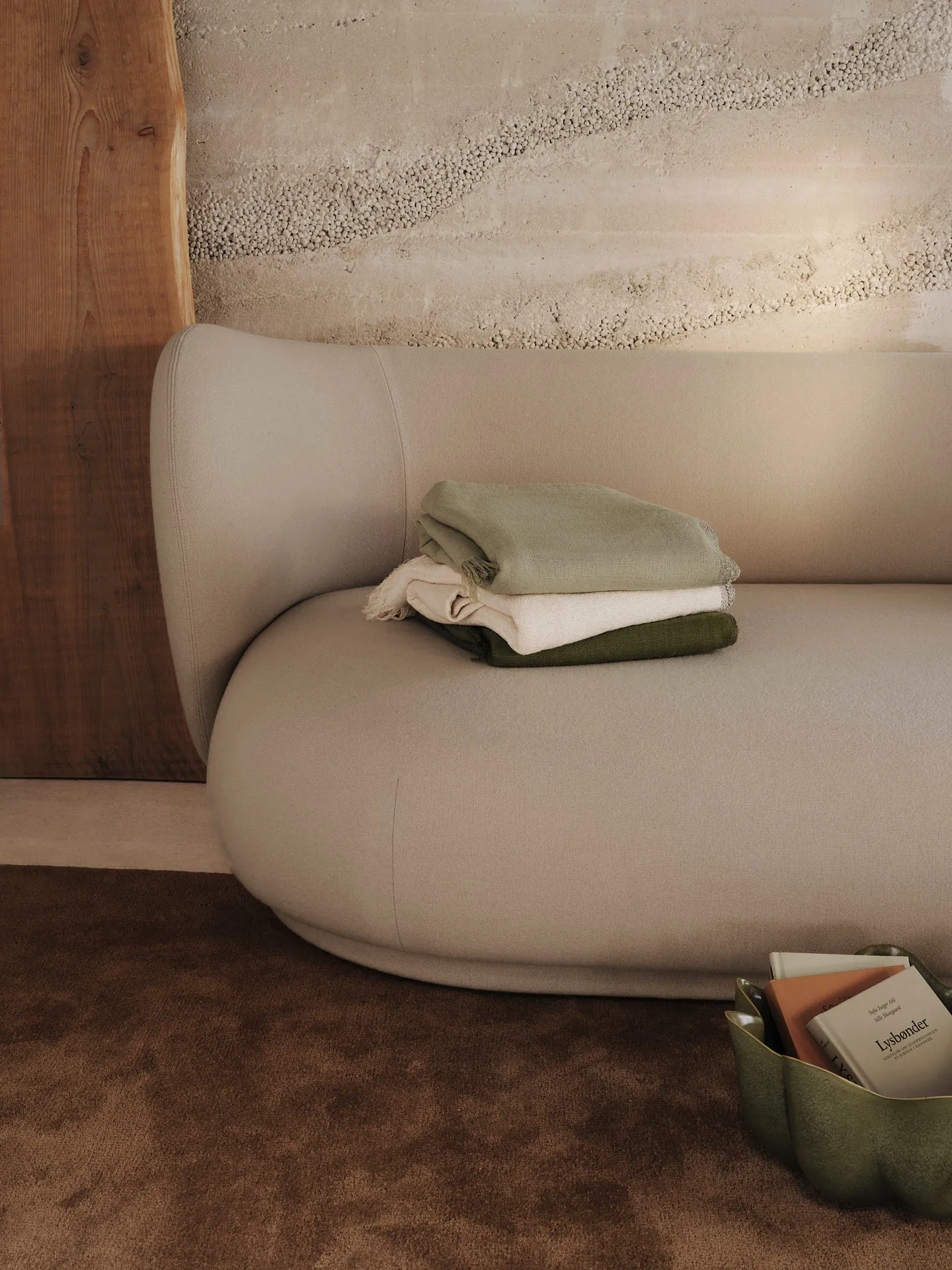 Manta Weaver 120x170 cm, Avocado Ferm Living