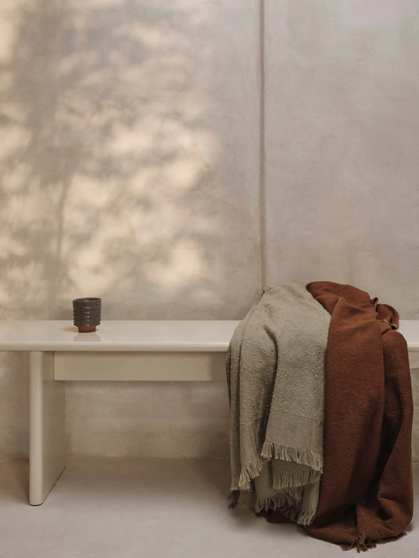 Manta Weaver 120x170 cm, Grey green Ferm Living