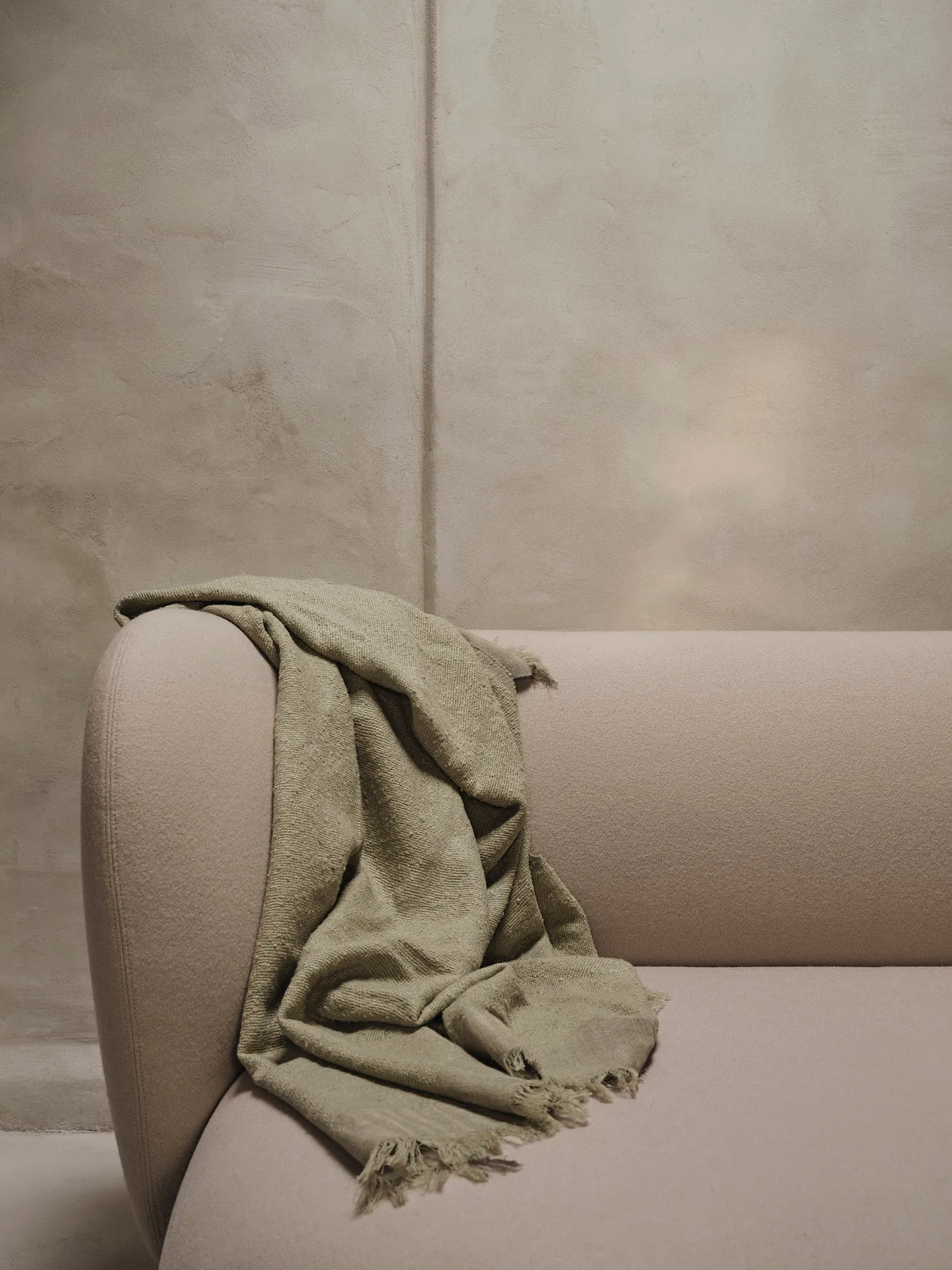 Manta Weaver 120x170 cm, Grey green Ferm Living