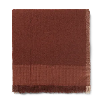 Manta Weaver 120x170 cm - Vermelho Castanho - Ferm Living