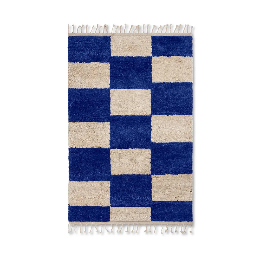 Mara tapete, Azul claro/off-white, L, 120x180cm Ferm Living