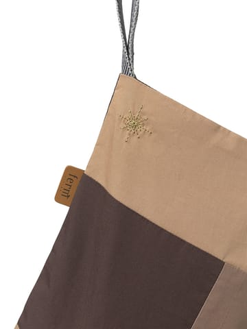 Meia de Natal Patchwork - multi - Ferm Living