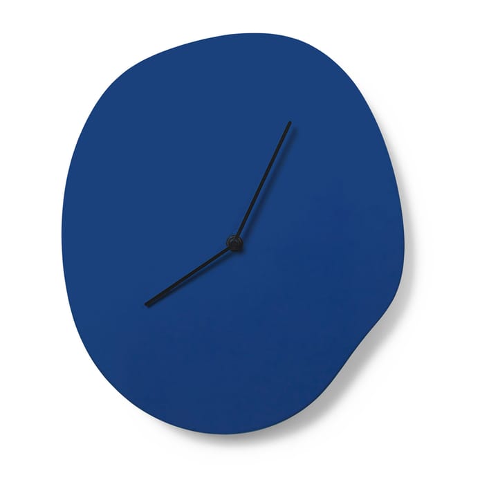 Melt relógio de parede 28x33 cm - Azul - Ferm LIVING