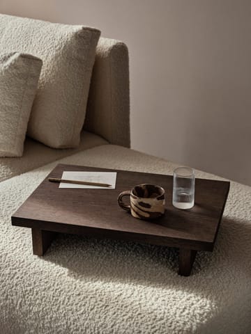 Mesa de apoio Kona - Dark Stained oak veneer - Ferm Living