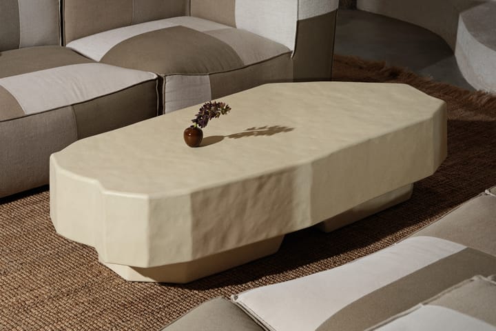Mesa de centro Staffa 163,5x82,4 cm, Marfim Ferm Living