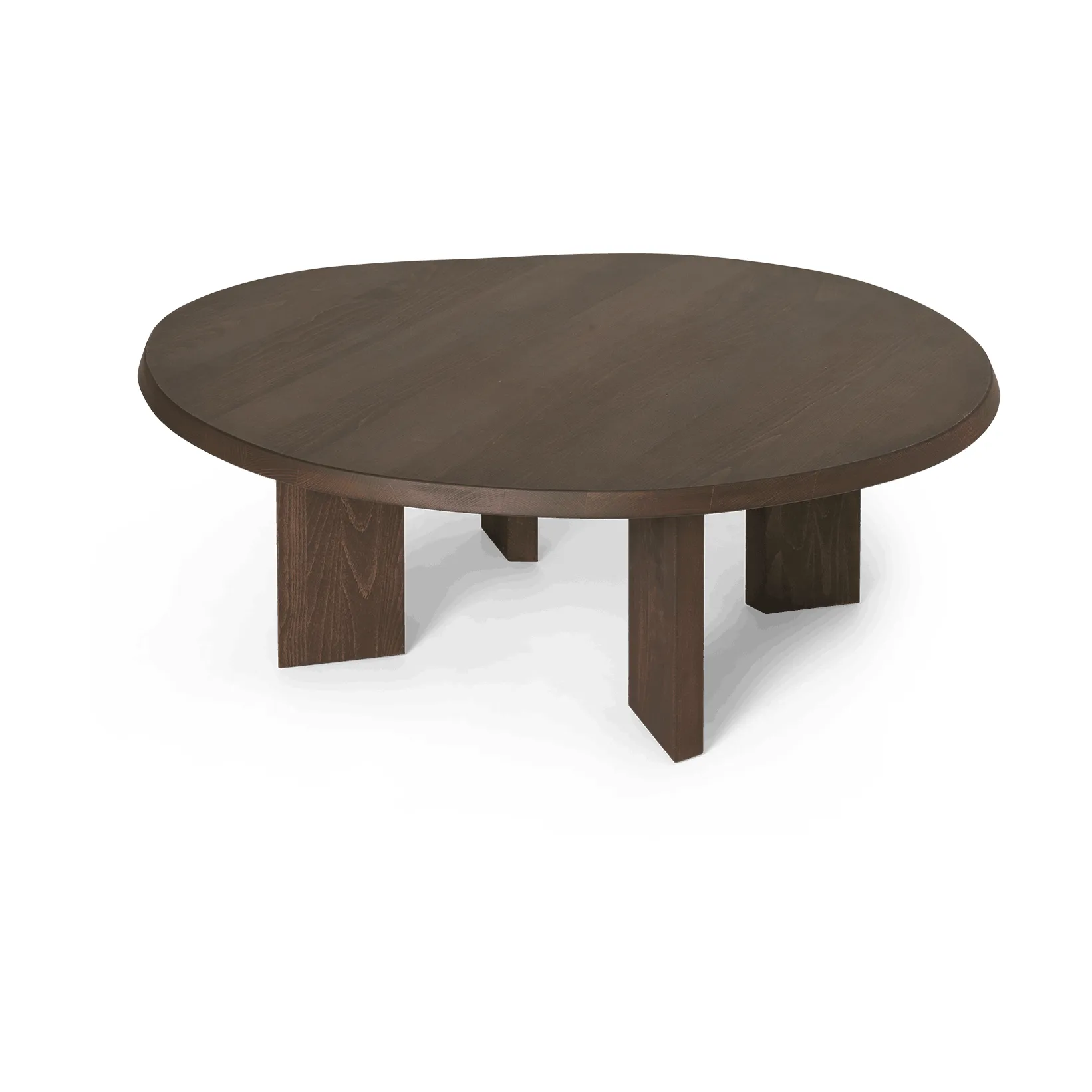 Mesa de centro Tarn 107,6x108,1 cm, Dark stained beech Ferm Living