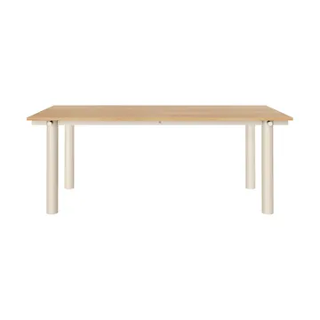 Mesa de jantar Atura - Carvalho folheado em Light cashmere, 90x200 cm - Ferm Living