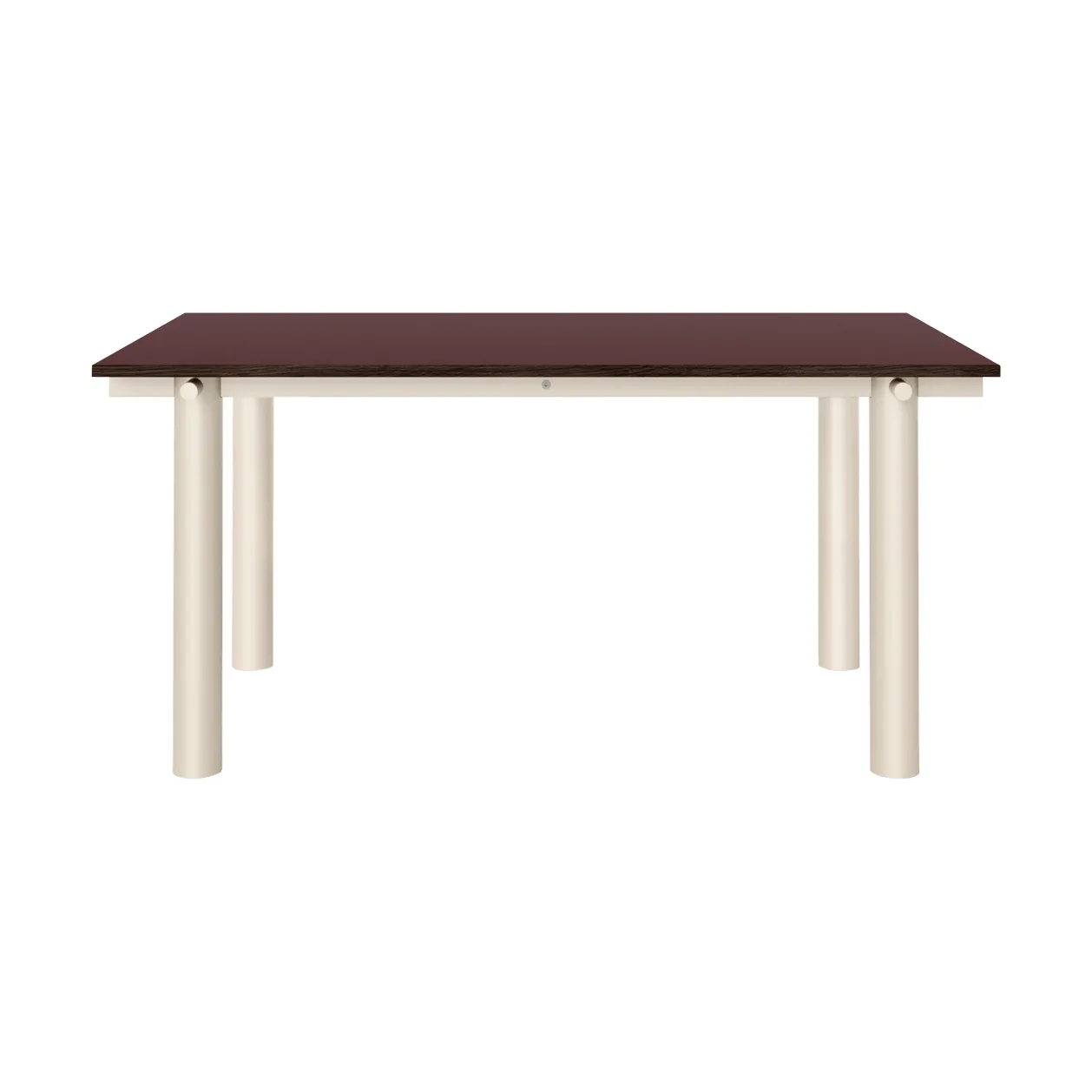 Mesa de jantar Atura, Light cashmere-burgundy, 90x160 cm Ferm Living